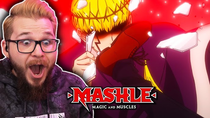 IRA KREUZ E O VISIONÁRIO DIVINO! MASHLE: MAGIC AND MUSCLES Episódio 10  REACT 