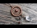 セドナボルテックス ドリームキャッチャー Macrame Dream catcher Necklace【マクラメギャラリー】