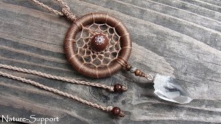 セドナボルテックス ドリームキャッチャー Macrame Dream catcher Necklace【マクラメギャラリー】