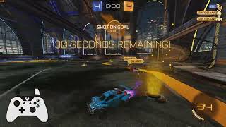 Rocket League Gameplay - 2v2 - Champ 2 - 1196 -1205 - Octane - No Commentary