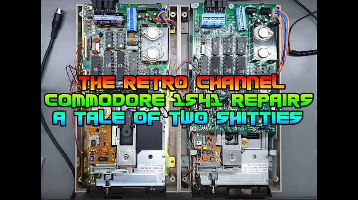 Commodore 1541 drive repairs