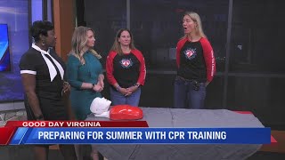 Preparing for summer with free CPR training in southwest Virginia