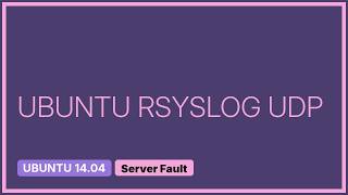 DevOps & SysAdmins: rsyslogd wont start correctly on Ubuntu 14.04.4 LTS while using the Init-Script
