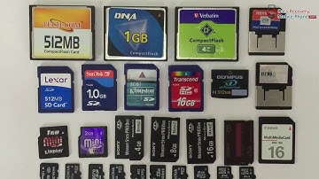 Memory Card Recovery: Process to recover lost or deleted files from Compact flash card