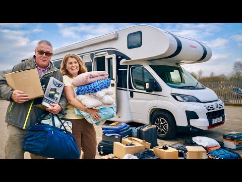 Video Getting the van ready for our first Road Trip