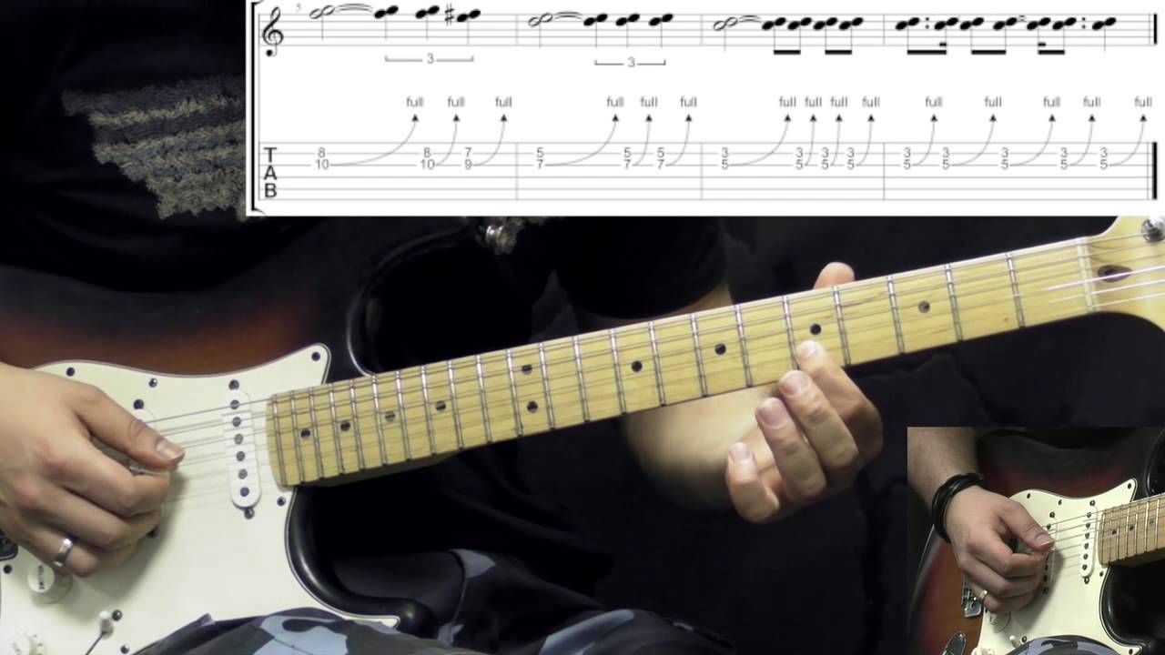 Rhcp My Lovely Man Solo Rock Guitar Lesson W Tabs Youtube