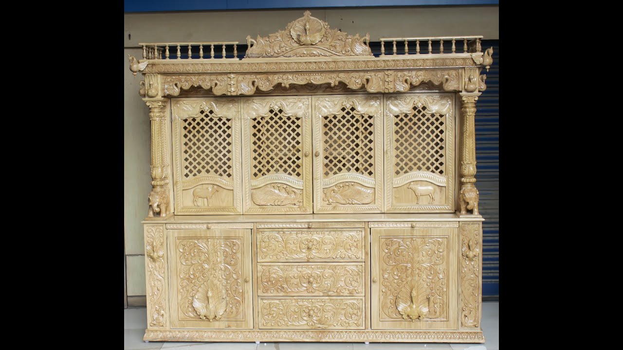 Exclusive Large Pushtimargi Haveli Mandir from Sevan Wood (M:+91 98 79 56 58 44)