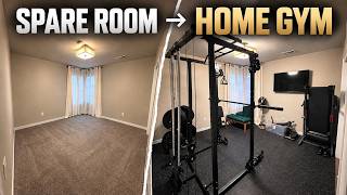I Built a Complete Home Gym on a BUDGET!