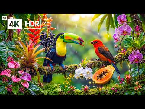 Healing Forest Birdsong & Gentle Rain 🌿 Peaceful Nature Escape for Deep Sleep & Relaxation