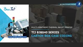 Batch code & Date printing | Bee Jet® Thermal Inkjet(TIJ)Printer by Jet Inks® | #batchcodingmachine