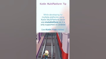 Kotlin MultiPlatform Tip #kotlin #kotlinmultiplatform #mobileappdevelopment ##coding tips
