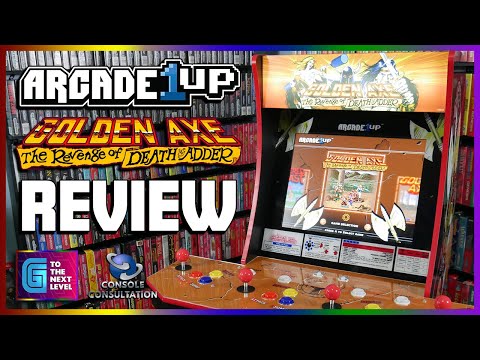 Arcade1UP Golden Axe: The Revenge of Death Adder Review & Gameplay Arcade 1UP - G to The Next Level from G to the Next Level