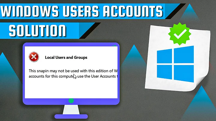 How To Fix local users and groups | Change User Name | In Windows | 2021