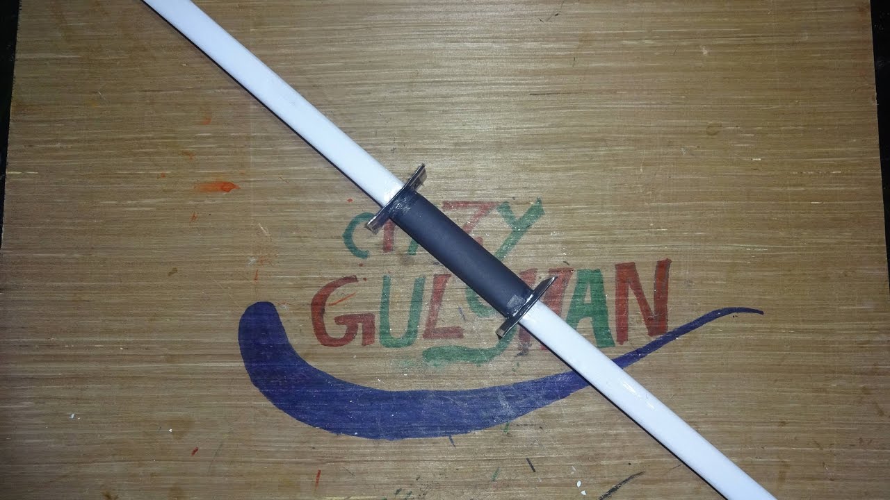 How To Make A Paper Double Blade Sword Youtube