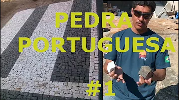 Como colocar pedra portuguesa parede?