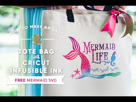DIY Grocery Tote Bag with Cricut Infusible Ink - The Cards We Drew
