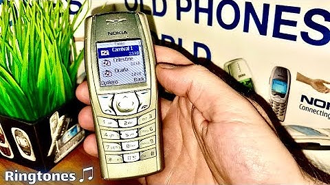 Nokia 6610i ringtones ♫ - by Old Phones World