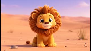 🦁 LION FAMILY SONG: Baby vs Daddy ROAR! | Animal Sounds for Toddlers screenshot 2