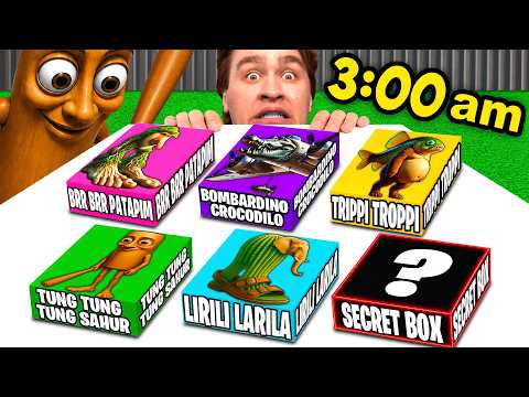 DO NOT OPEN ITALIAN BRAINROT LEGO SETS AT 3AM! 🇺🇸