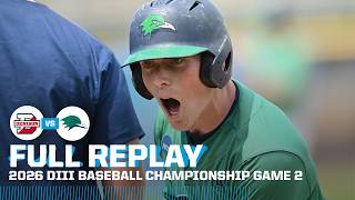 WALK-OFF! Endicott vs. Denison: 2026 DIII baseball championship Game 2 | FULL REPLAY
