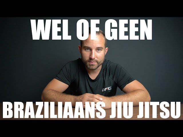 Zou je Braziliaans Jiu Jitsu moeten doen als je goed wilt worden in MMA?