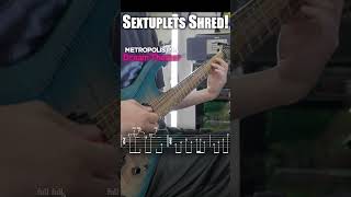 Metropolis pt.1 (Inst Section 2) - Dream Theater #shorts #guitartabs #guitarlesson