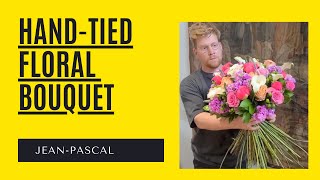 Howto HandTied Floral Bouquet Tutorial with JeanPascal, Los Angeles Florist