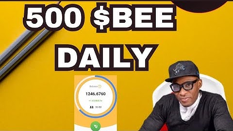 HOW to COLLECT UP TO 500 $BEE TOKEN Daily in Bee network app