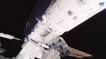 Cool promo video of Mengtian laboratory cabin module, explaining docking details and inner space