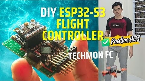 How to Build a Full DIY ESP32-S3 Drone with Altitude and Position Hold