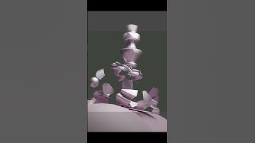 chess animation in blender-mds design #shorts 😀