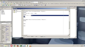 Belajar Combo Box delphi 7