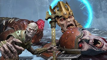 DOOM ETERNAL All Hell Priest Death Scenes Cutscenes Cinematic