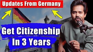 Latest changes In Citizenship Law of Germany | Get citizenship In 5 years | Dual Citizenship