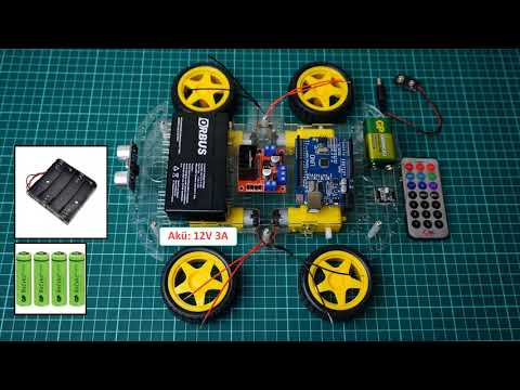Arduino Araba Yapımı Malzeme Listesi ve Araba Kiti Montaj İşlemleri