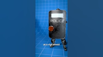 Riot shield 💀 #funny