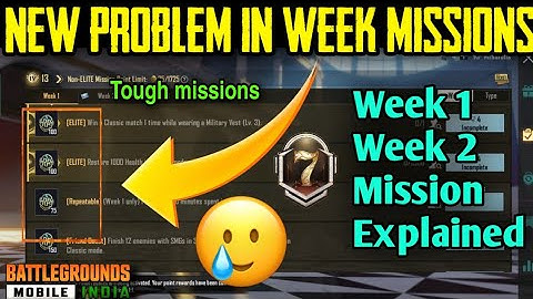 New Changes in Rp missions | C2S4 Week 1 & Week 2 Royal pass missions Explained | M7 Royal Pass Bgmi