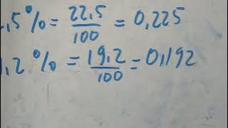 MATEMATIKA SMP  KLS 7  ; PERSEN DIJADIKAN DESIMAL