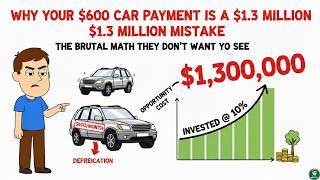 Why Your $600 Car Payment is a $1.3 Million Mistake (The Math)