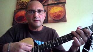 Mon père m'a dit ZEBDA à la guitare Tuto chords