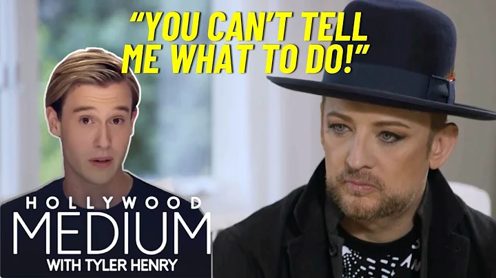 Tyler Henry Clashes With Skeptic Boy George Before RHOBH Husband Steps In | Hollywood Medium | E!