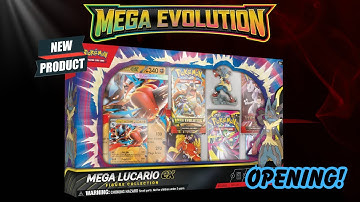 Unboxing: Pokemon Mega Lucario EX Figure Collection!