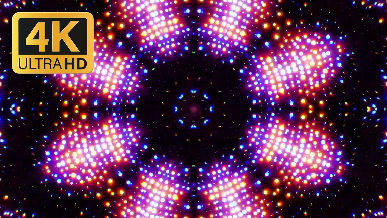 [4K] 4K Screensaver - Stunning Dynamic Kaleidoscope | 6 Hours - Background Free Download