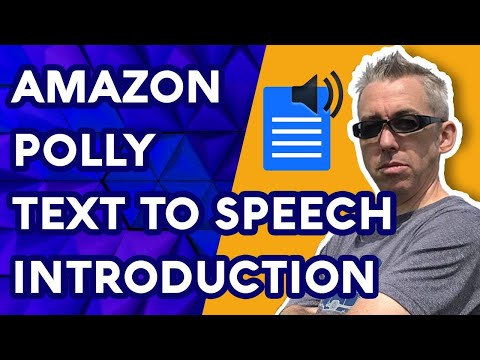 Amazon Polly For Beginners - Simple Text to Speech Video