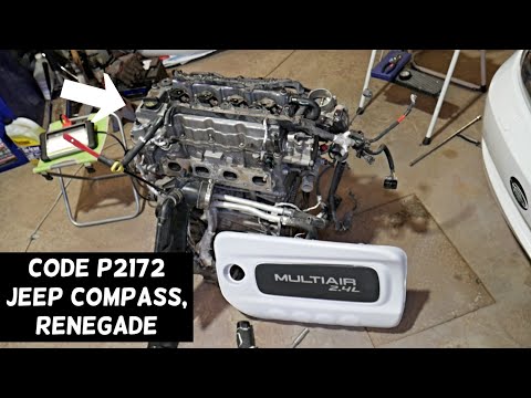 CODE P2172 HIGH AIRFLOW VACUUM LEAK DETECTED JEEP COMPASS RENEGADE