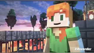 Minecraft war song Rescue in Aether #minecraft @SquaredMediaAnimations Herobrine addon