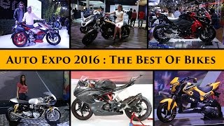 The Auto Expo Show 2016 | The Best Of Bikes | Motown India