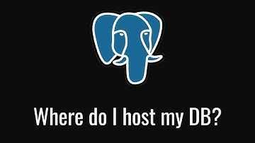 Where to Host a Node Server and PostgreSQL Database
