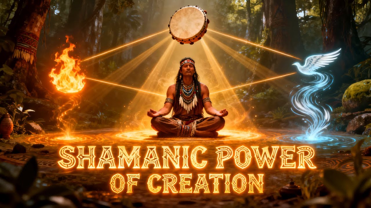 Shamanic Drumming Journey for Deep Healing | Ancient Rhythms to Cleanse ...