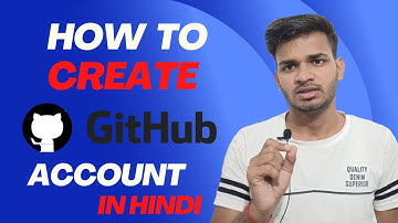 How to Create GitHub Account | How to create a github account in hindi
